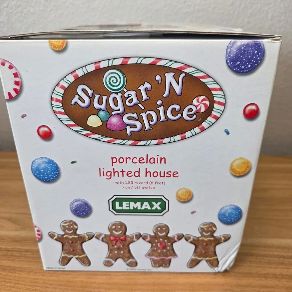Lemax Sugar N Spice Ginger's Ornaments Retired Christmas Village 2005 With Box